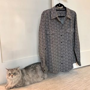 NWT Madison black and whites blouse